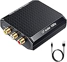 WENTER AV to HDMI Converter, 1080P RCA to HDMI Adapter, Mini Composite CVBS Audio Video Adapter Supports PAL/NTSC for VCR/VHS/Xbox/PS3/STB/N64/Wii/TV/PC/Blue-Ray DVD Players