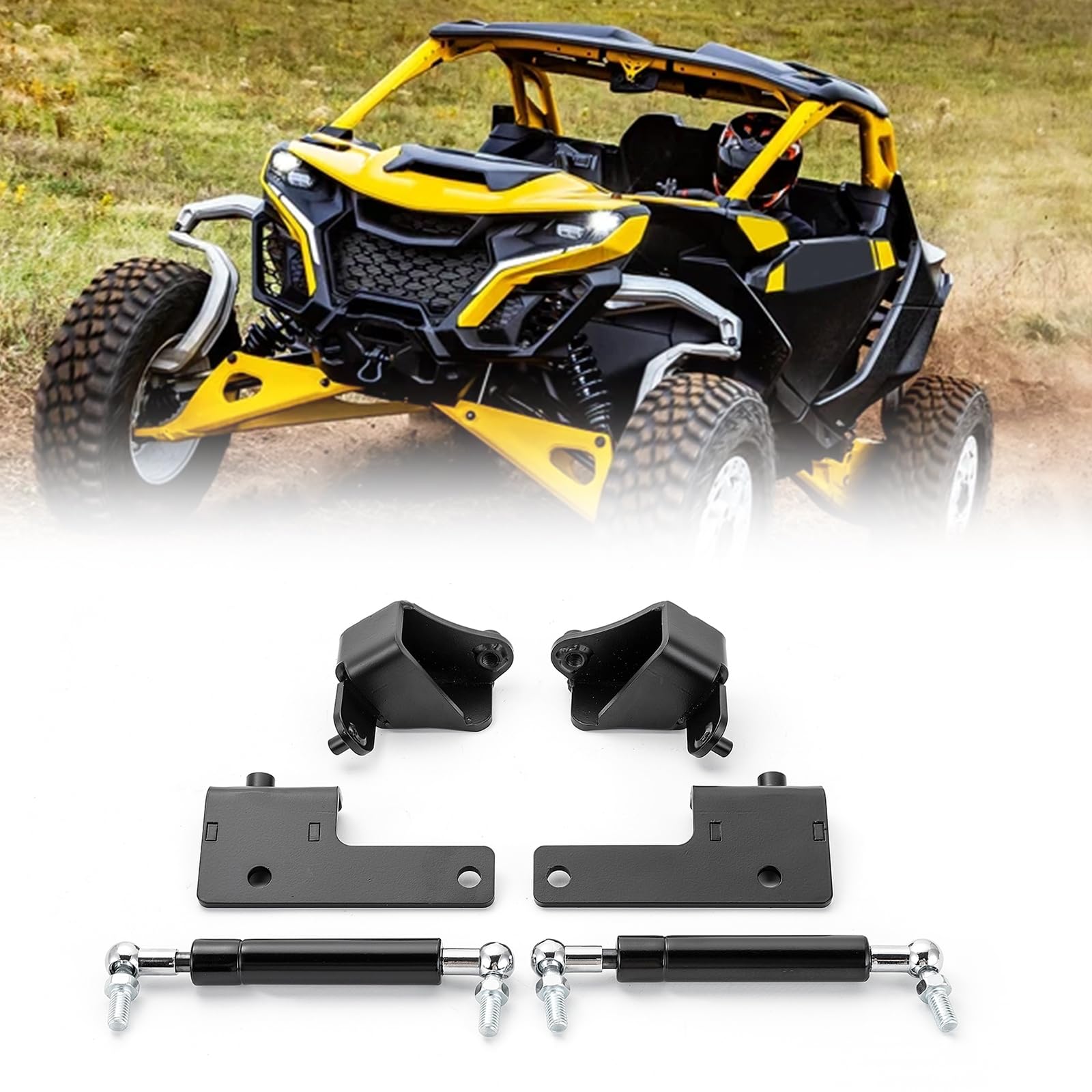 Abridor de puerta UTV Weisen con instalación oculta sin taladro para Maverick R