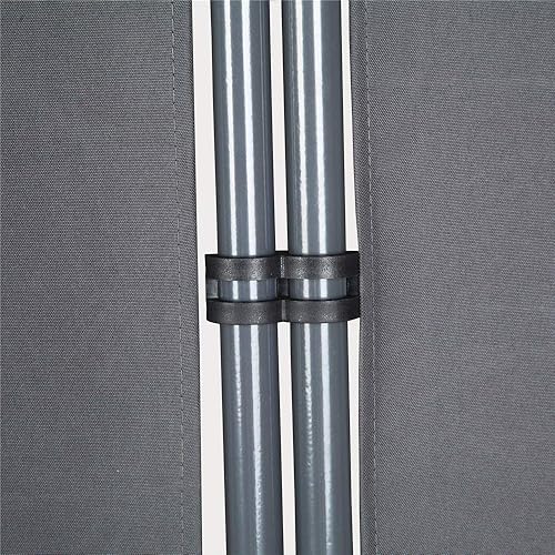 Miniatura 8 de Steel-AID - Divisor de privacidad de triple panel Pantalla de privacidad plegable para oficina, aula, dormitorio, habitación de los niños, estudio,