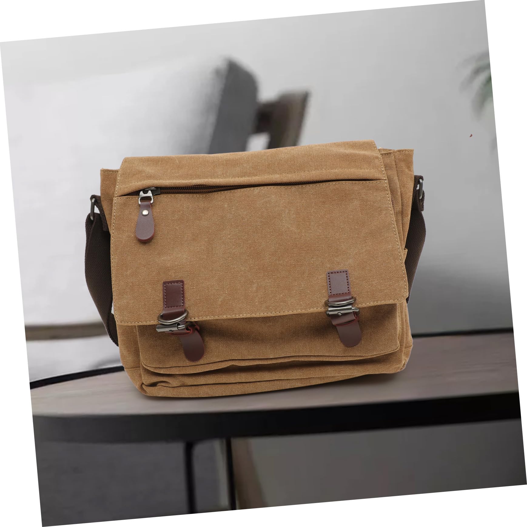 Duża Pojemna Torba Ramię z Płótna Ramię Stylowa Męska Torba Crossbody i Wygodna Co Dzień dla Studentów i Co Dzień