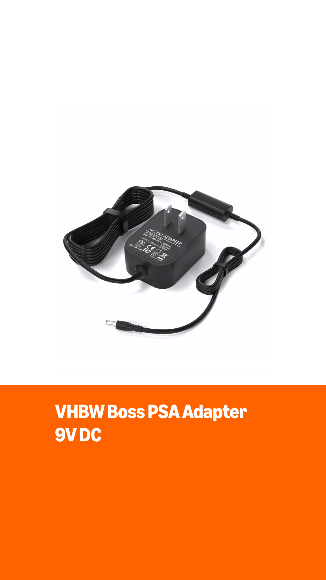 Amazon.com: VHBW for Boss PSA Adapter 9V DC, Low Noise with Wave