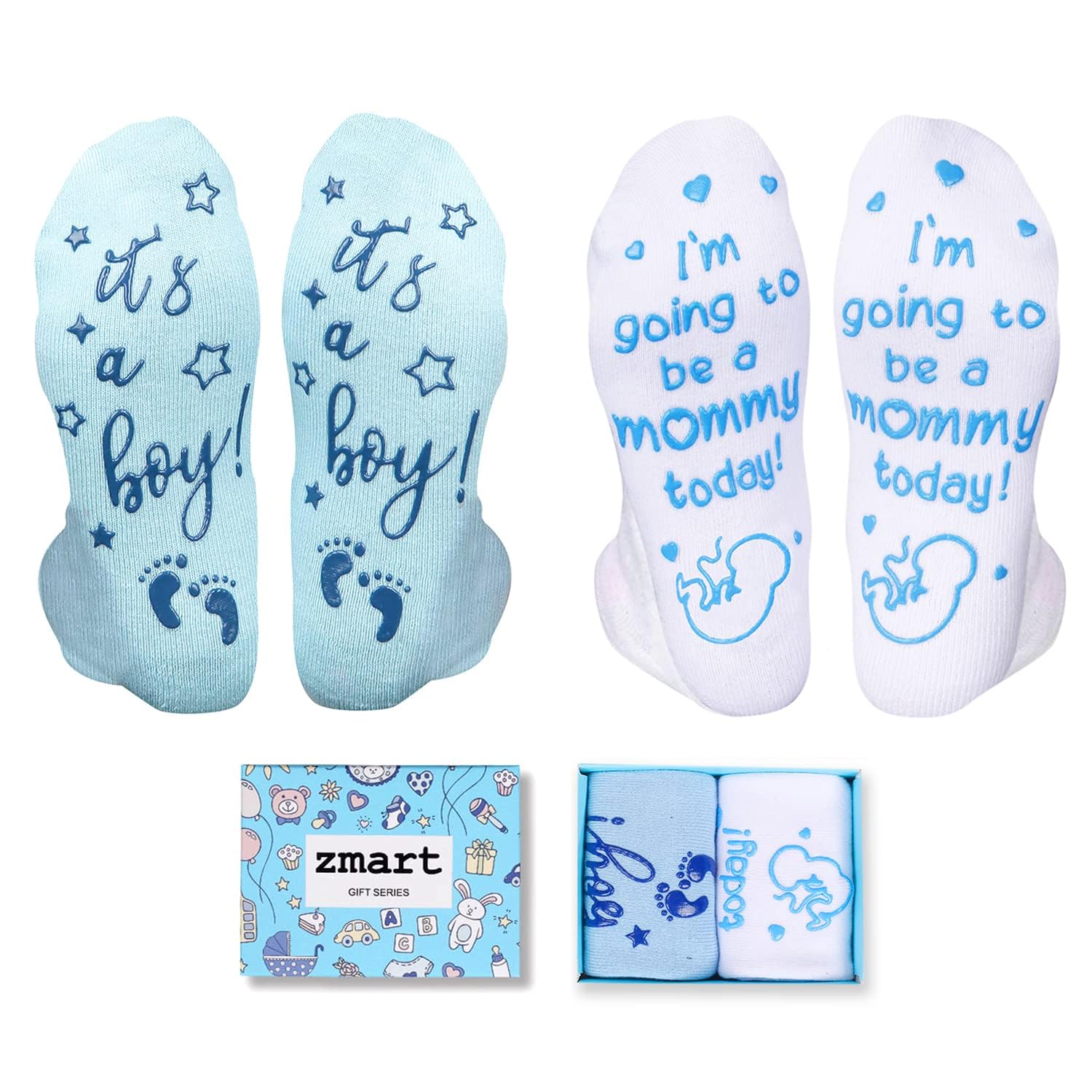 ZmartFunny Socks for Women, Inspirational Pregnancy Gift for Expecting Mom, Maternity Gift
