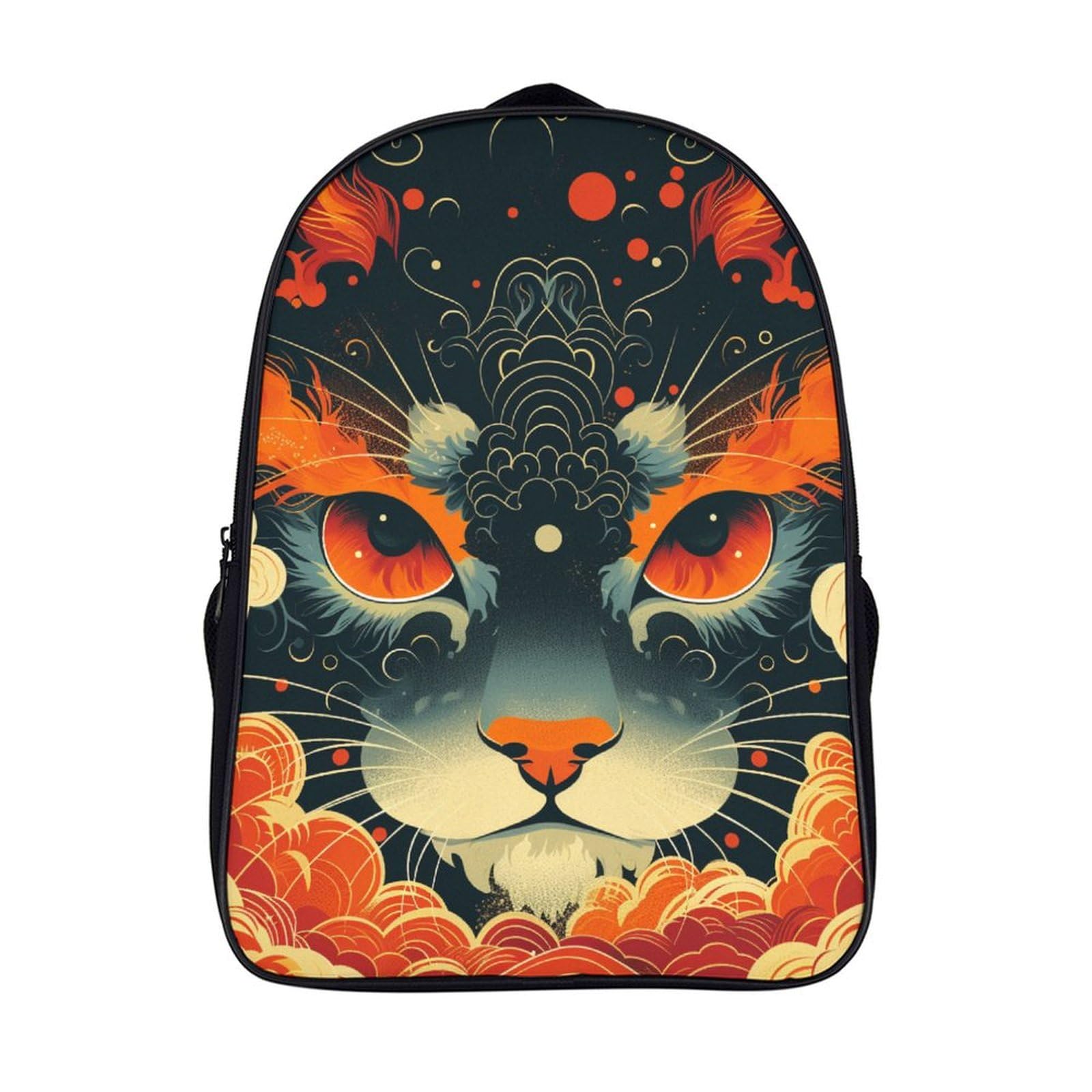 Cat Kids Book Backpack Toddler Children School Bag Zoo Lunch Bag 3D Preschool Rucksack Backpacks 40x28x16cm