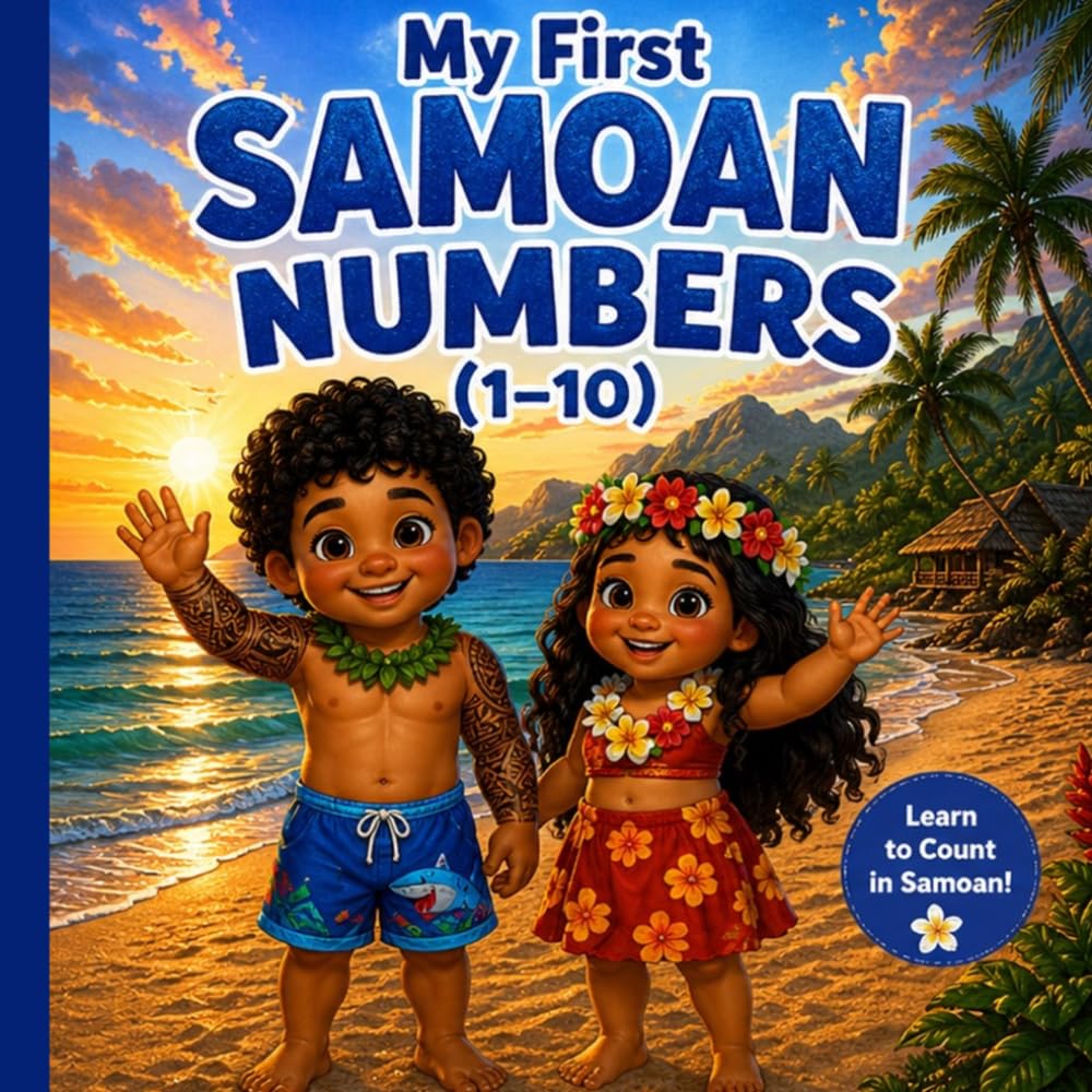 My First Samoan Numbers (1–10): A Fun Counting Book for Toddlers (MAMOE ULI Learning Series)