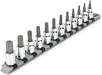 Vista 1 de TEKTON Juego de dados Torx de 38 pulgadas, 12 piezas (T10-T60) SHB91103