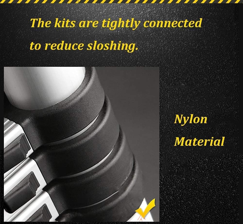 Telescoping Ladder,Double Telescopic Combination Ladder Multi-Purpose Aluminium A-Frame Extendable Ladders with Wheel and Safety Lock,Load 150kg (2m+2m=4m(13.1ft))