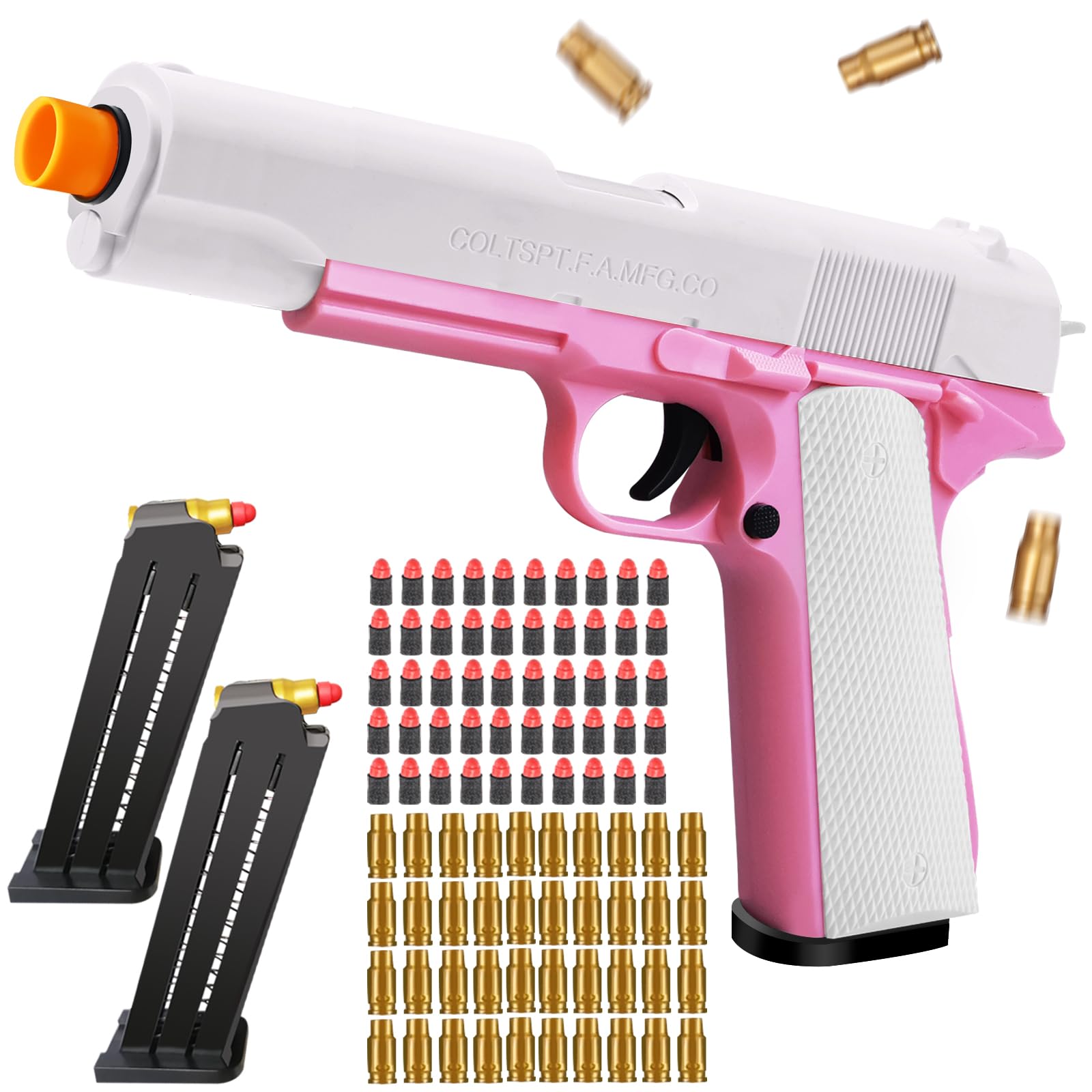 Soft Toy With 50 EVA Foam Bullets with Shell Ejecting - Guns Toy Model ...