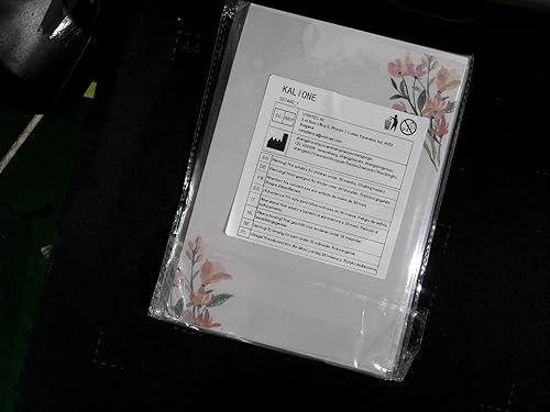 Miniatura 8 de Papel de papelería floral, juego de papelería de 36 piezas (24 papeles de papelería de escritura + 12 sobres), juegos de escritura de cartas, sobres