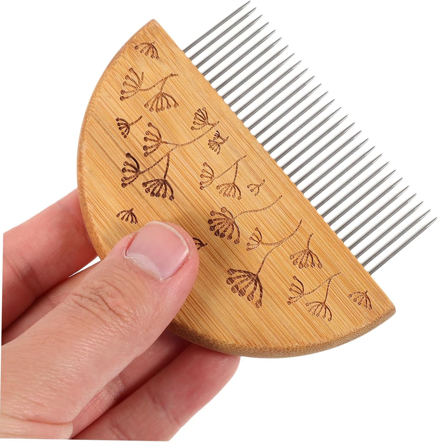 Uonlytech Hand Loom Tools Weaving Crochet Needle Loom Comb for Knitted Weaving DIY Handcrafted Tapestry