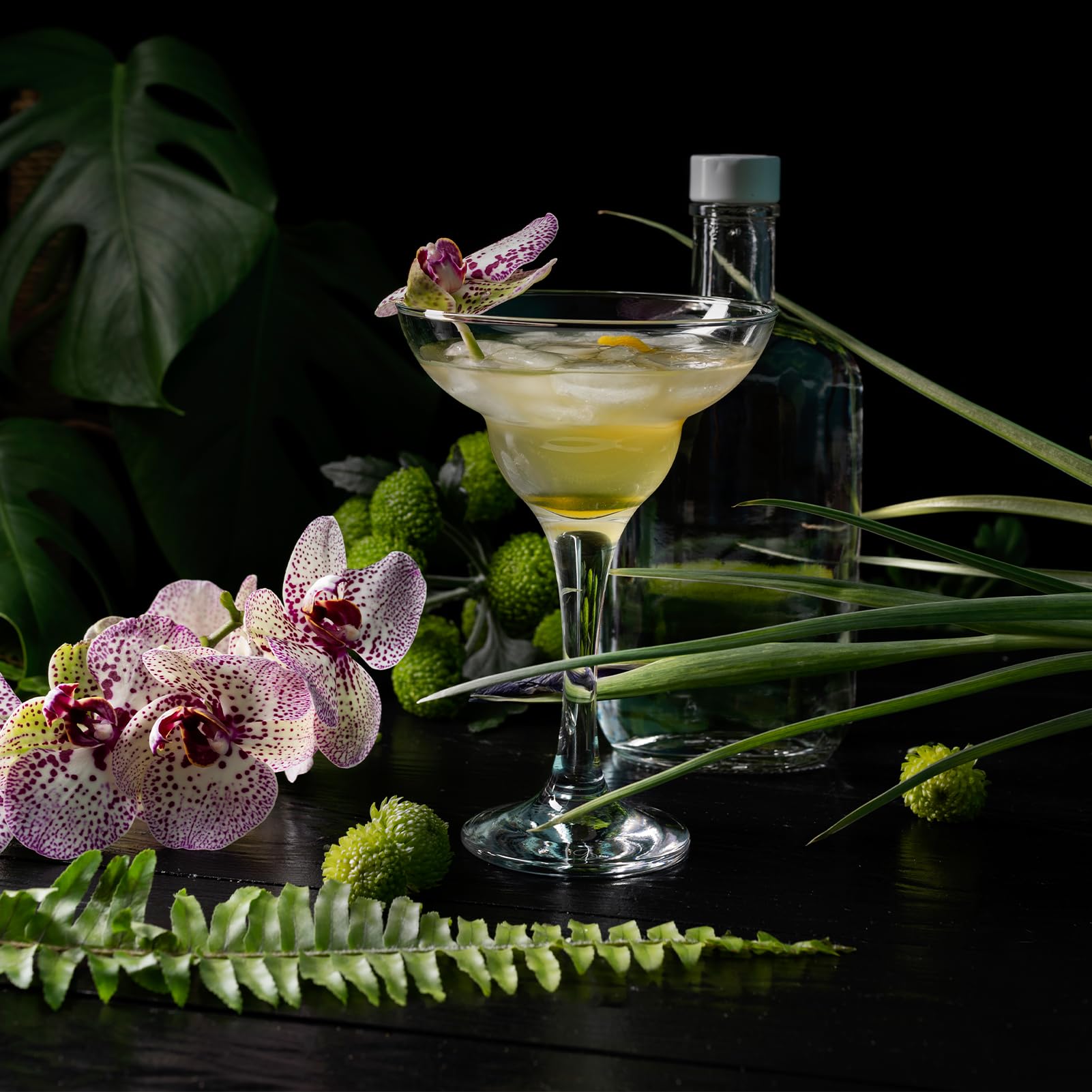Lot de 25 verres à margarita en plastique transparent, parfaits pour les fêtes, les martinis et les cocktails