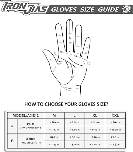 Miniatura 6 de Guantes de motocicleta, guantes de manejo transpirables y aptos para pantalla táctil