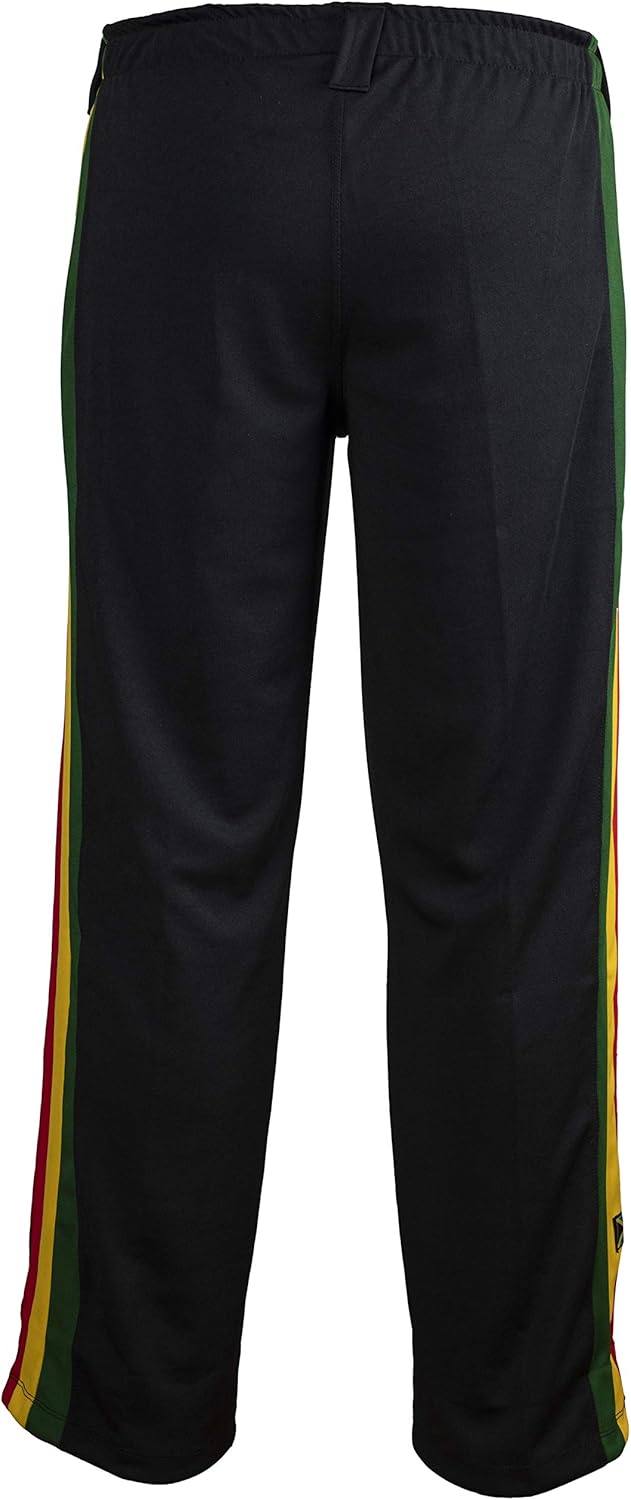 JL Sport Authentic Brazilian Capoeira Martial Arts Pants - Unisex (Jamaican, Reggae)