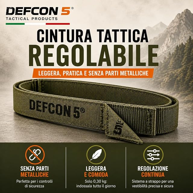 Foto 2 de 4 de DEFCON 5 Cordura - Cinturón con cinta de velcro