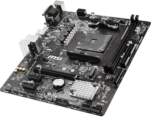 Miniatura 5 de MSI ProSeries AMD Ryzen 1ª y 2ª generación AM4 M.2 USB 3 DDR4 D-Sub DVI HDMI Micro-ATX placa base (B450M PRO-M2 Max) (B450MPM2MAX)
