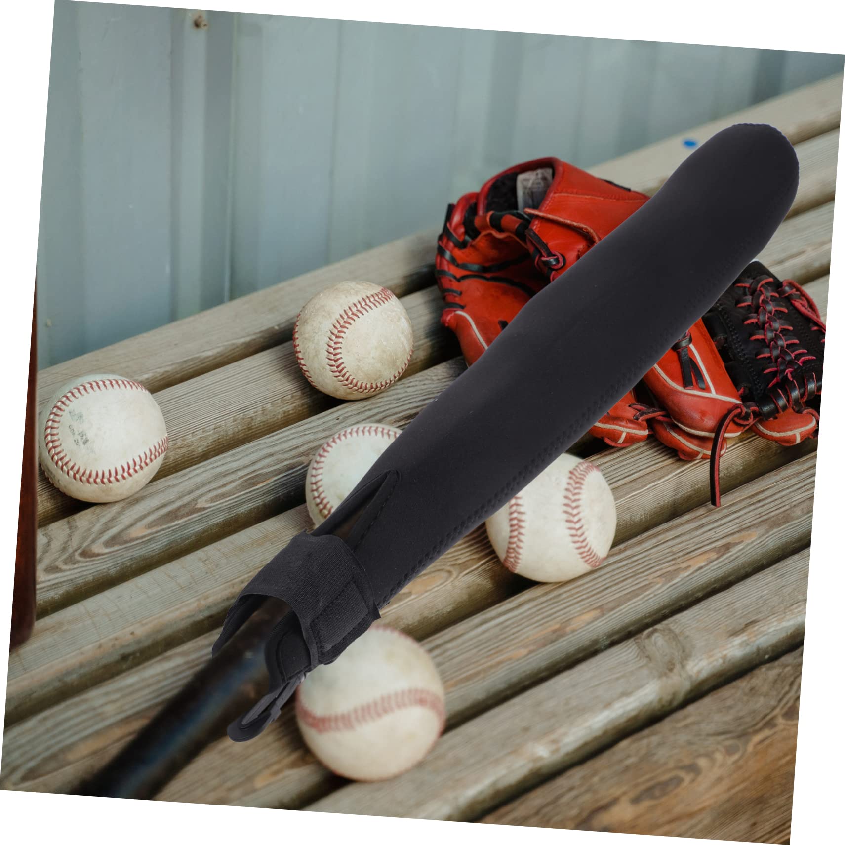 Yardwe 2pcs Bat Cover Neoprene Protective Sleeve Baseball Bat Protector for Softball