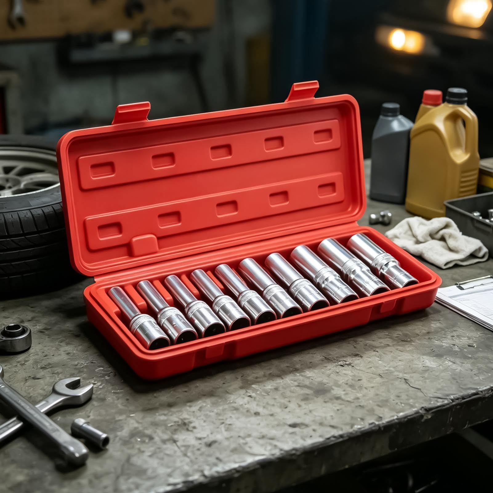 Star Bit Socket Set 10-Piece Star – Shape Alloy Steel External Tools Torque