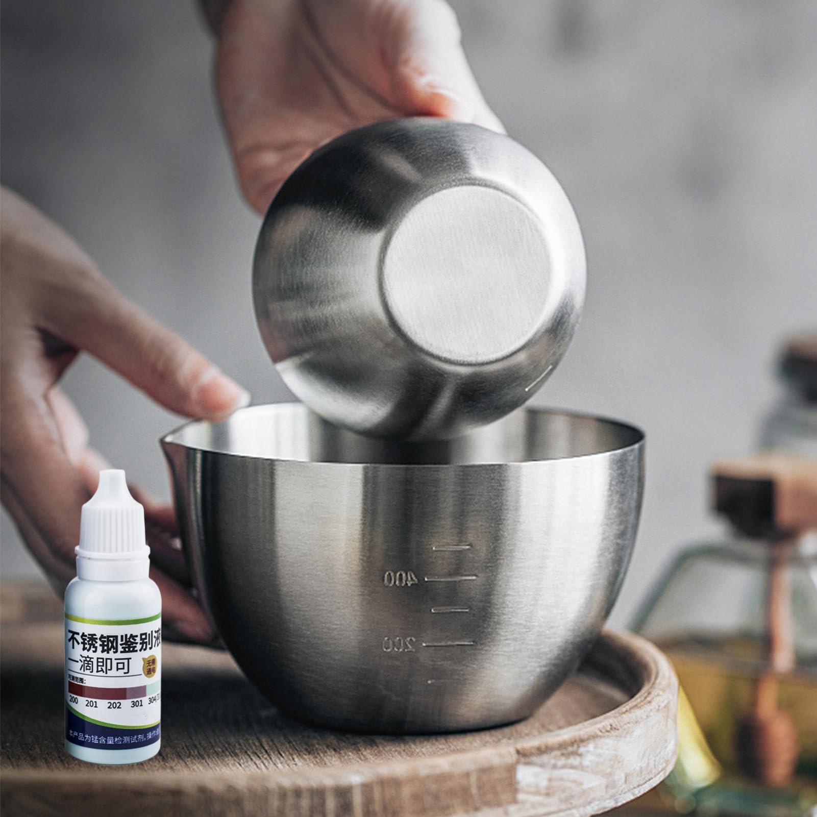Soluzione Per Il Test Acciaio, Veloce, Preciso, Portatile | Reagente Per Il Test Di Da Cucina Sanitari, Materiali Edili, Attrezzature Industriali, Riciclo Metalli