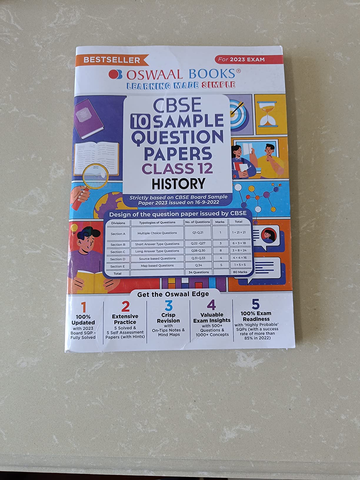Oswaal CBSE Sample Question Papers Class 12 History (For 2023 Exam ...