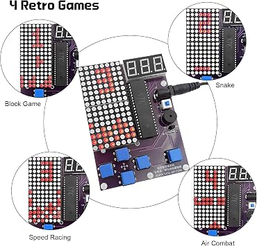 SMD Soldering Practice Kit, Electronics Welding Training Board with LED Feedback, Complete DIY Electronic Component Set for Hobbyists & Students (14+ Years)