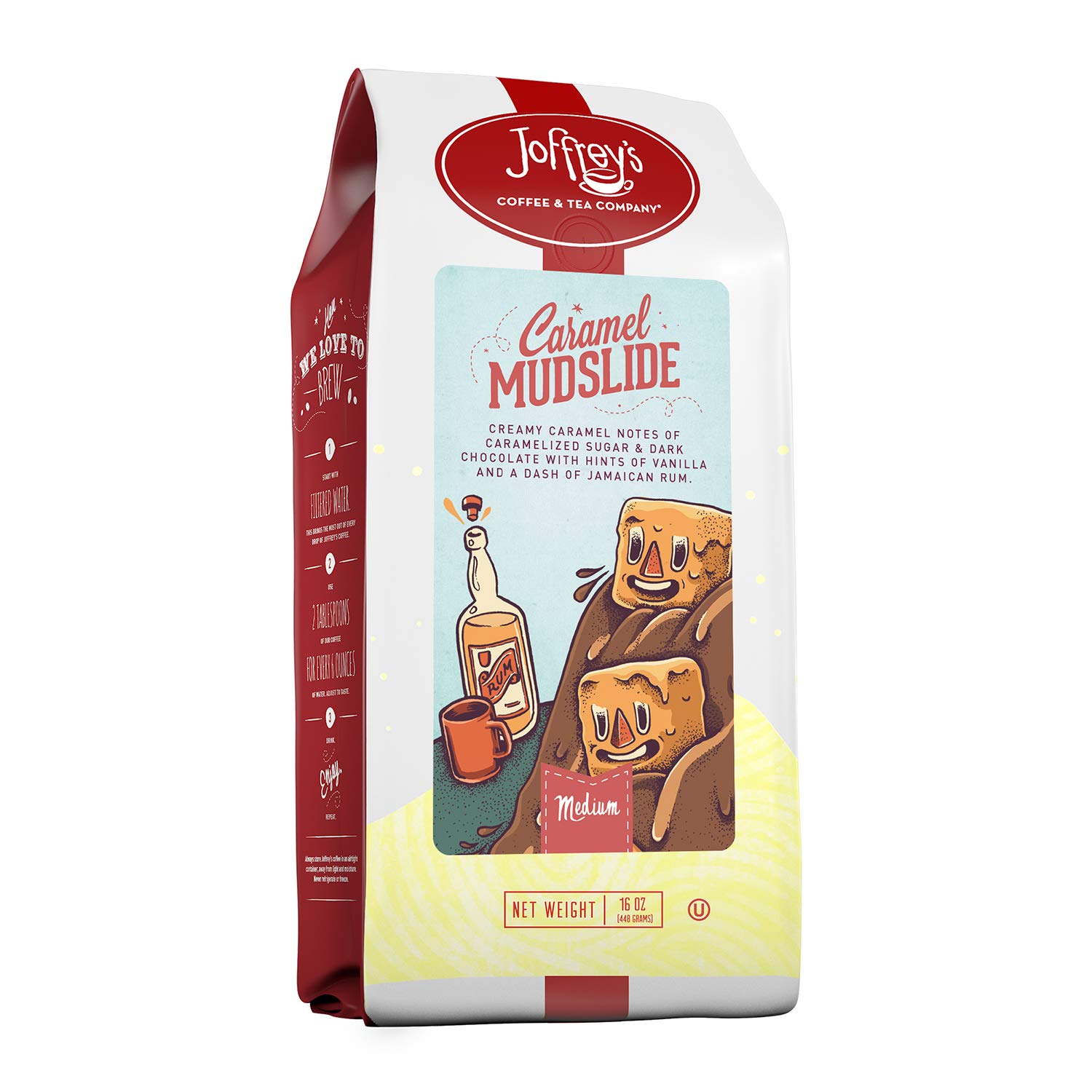 Amazon.com : Joffrey's Coffee - Caramel Mudslide, Artisan Medium