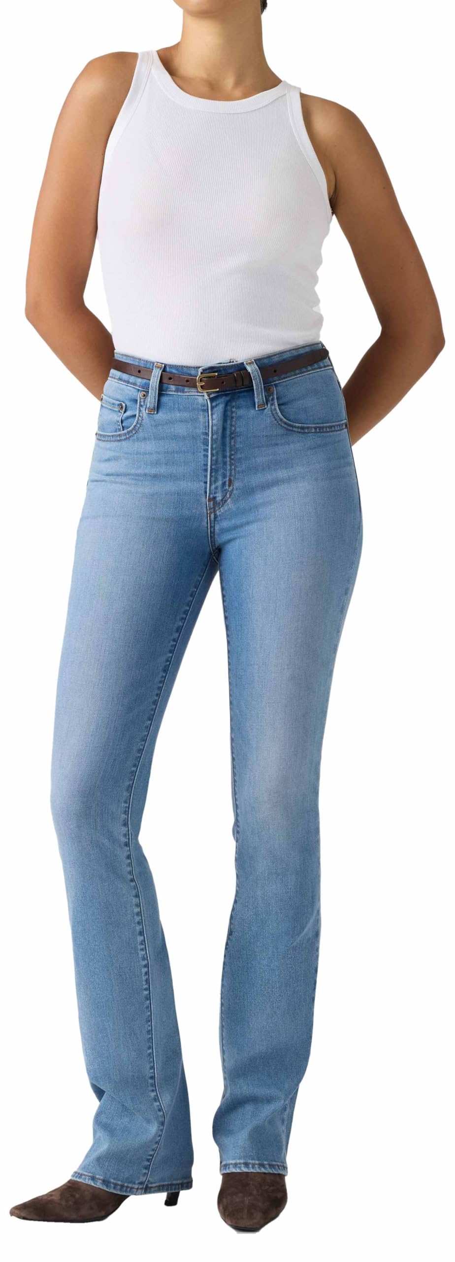 Levi's 725 High Rise Bootcut True Blue Mid