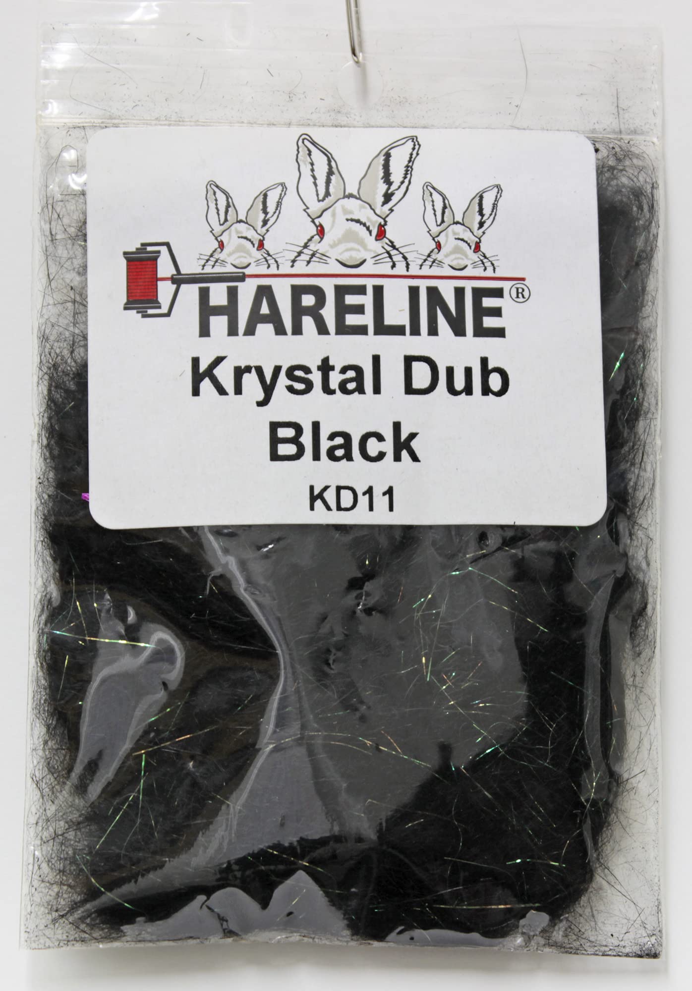 Amazon | ヘアラインダビン(Hareline Dubbin) クリスタルダブ/#11/BK