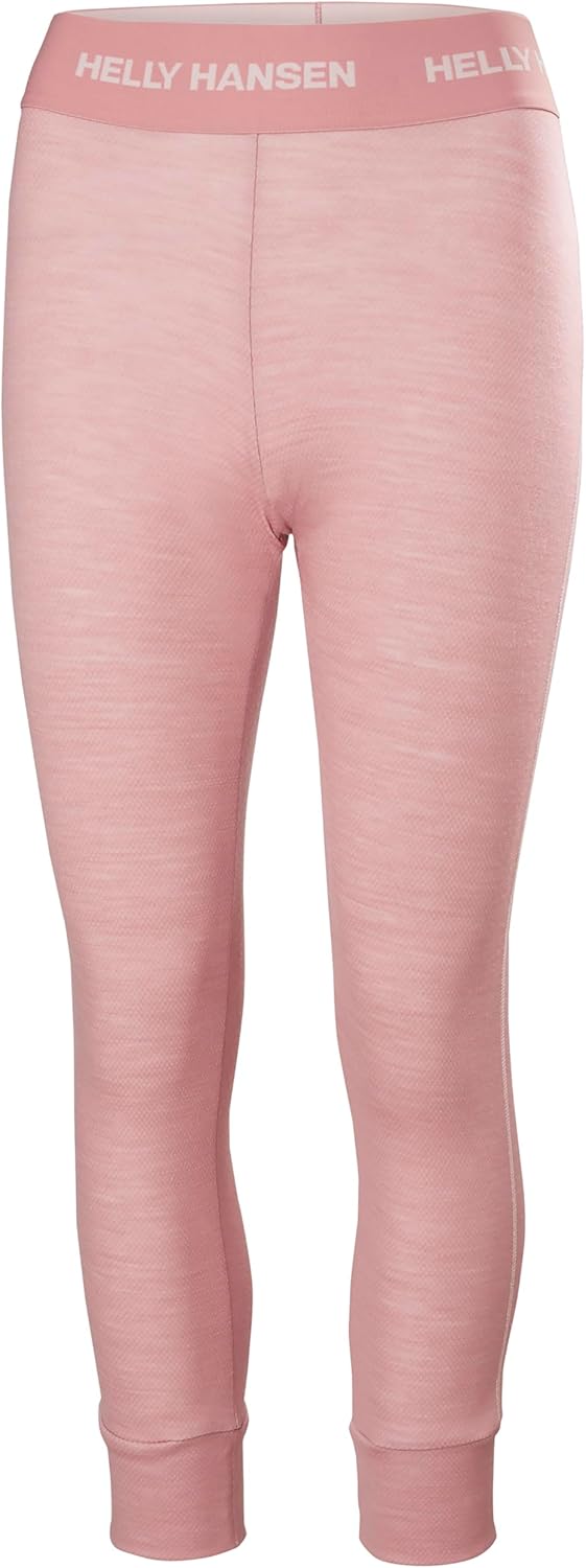 Helly-Hansen LIFA Merino Midweight 3/4 Pant Women's Baselayer for Outdoor Activities, Breathable & Thermoregulating