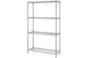 Quantum Adjusted Wire Shelving Unit: Exceptional Storage Capacity