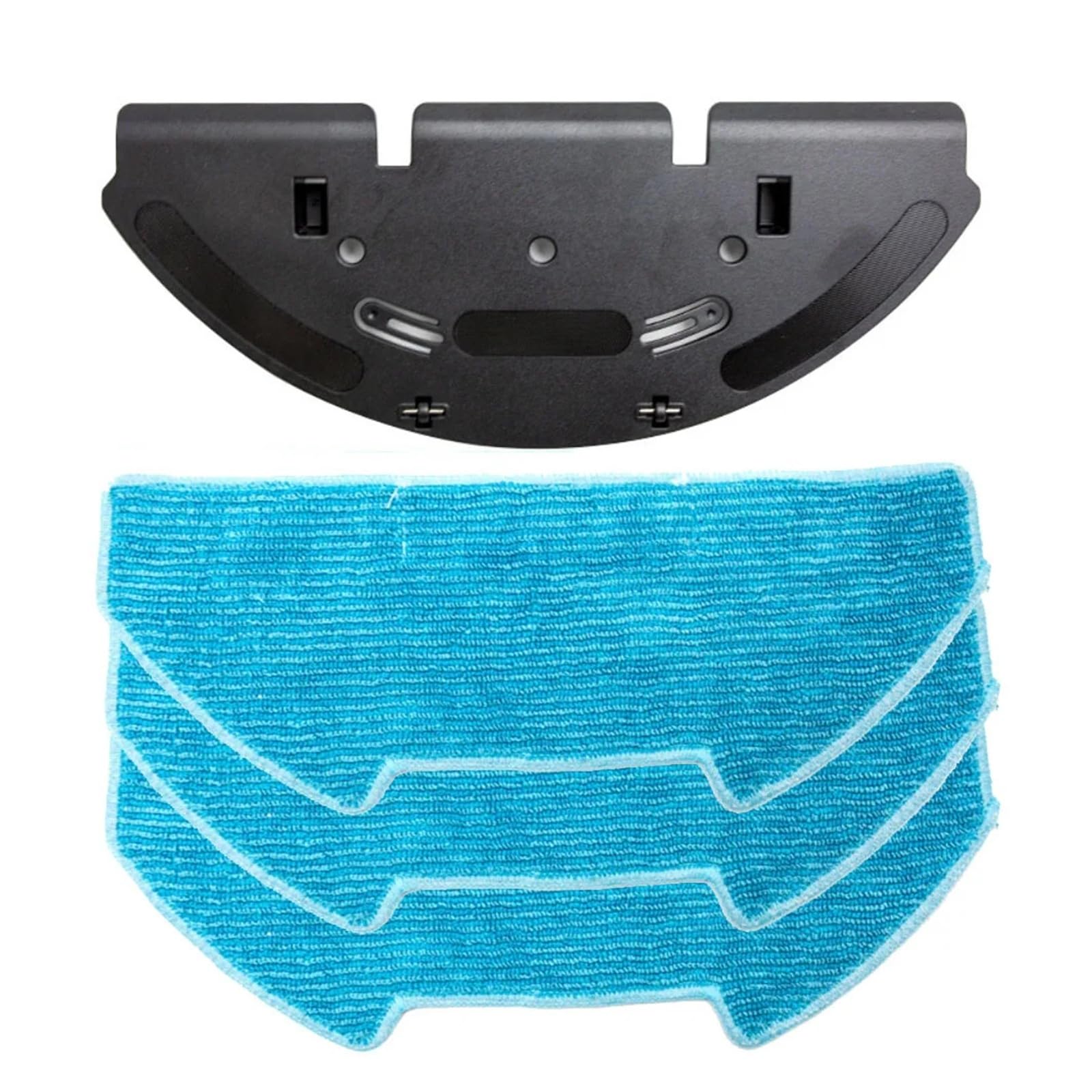 Aihdbcl 4Pcs Compatible For Ihome，Autovac Nova S1 S1pro V9 Robot Vacuum Cleaner Mop Cloth Bracket And Mopcloth Kit(4Pcs)