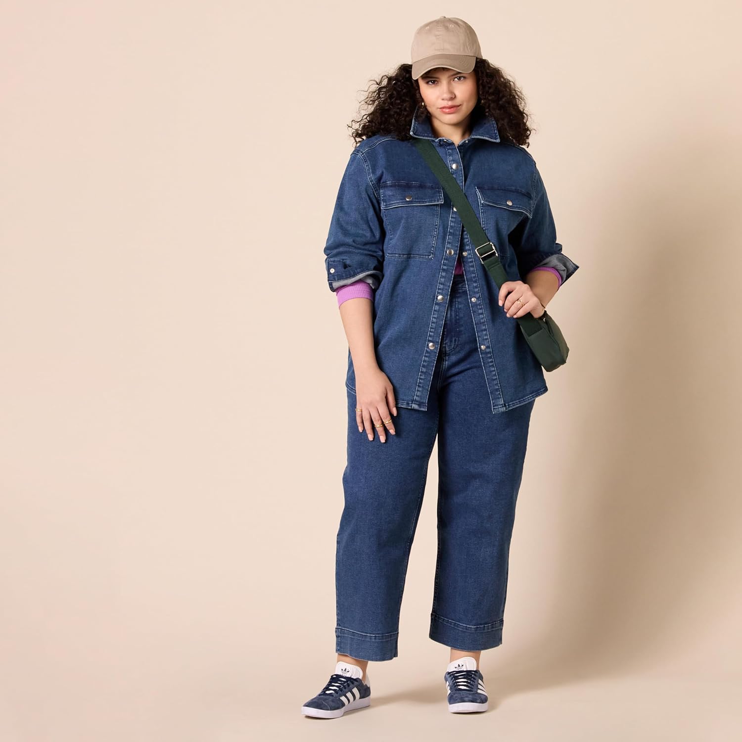 Amazon Essentials Women's High-Rise Regular-Fit Ankle-Length Wide-Leg Jeans - Discontinued Colors - Image 6