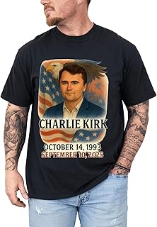 Charlie Kirk Shirt, Political Support T-Shirt & Sweatshirt – Justice for Charlie Kirk Graphic Tee, Patriotic Republican American Top, True Patriot Outfit