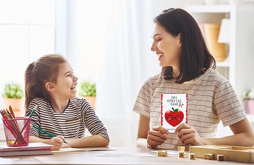 Vista 8 de FLYAB Tarjetas del día de San Valentín para profesores, agradecimientos, profesores, tarjeta de San Valentín con sobre, tarjetas de feliz día de San