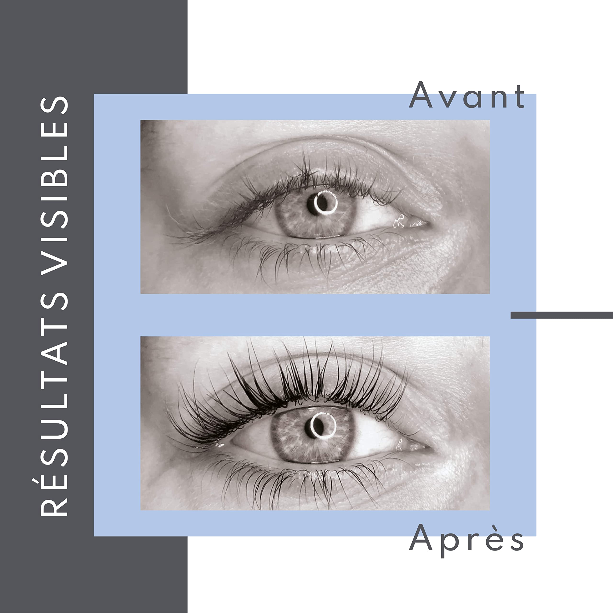Augenmanufaktur Kit Rehaussement de Cils - Lashlift Pro Kit Flacon professionnel pour des cils naturels longs et volumineux