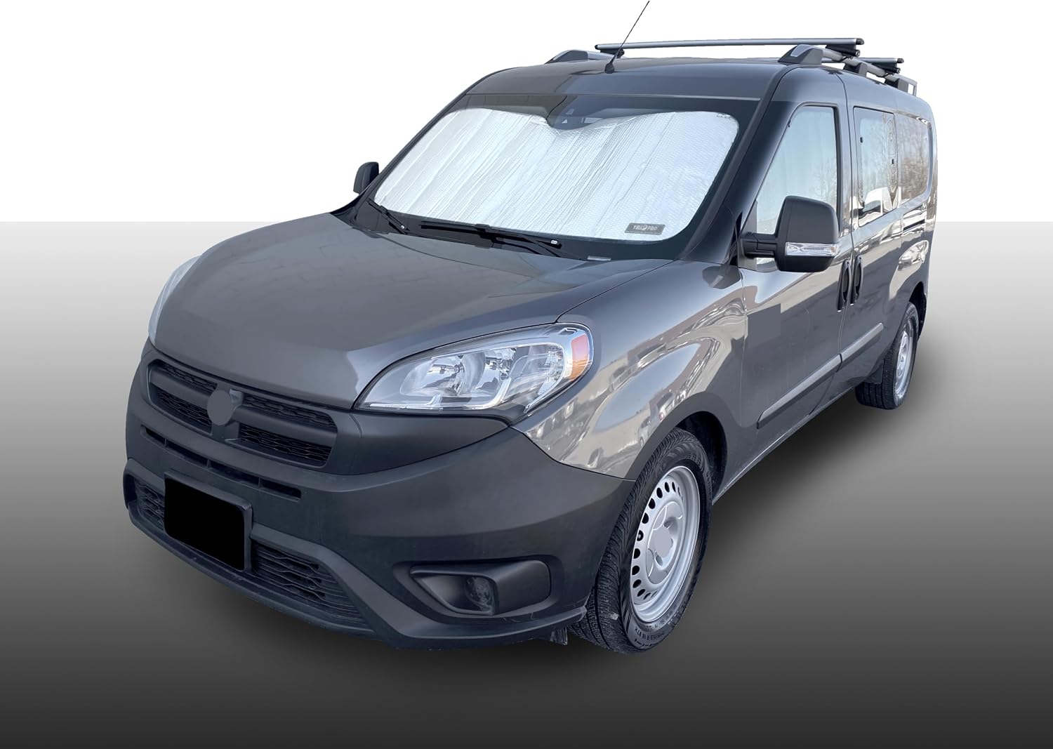 YelloPro Custom Fit Reflective Front Windshield Sunshade Accessories for 2014 2015 2016 2017 2018 2019 2020 2021 2022 2023 2024 Dodge RAM ProMaster City Van, Tradesman SLT Wagon SLT Cargo Minivan