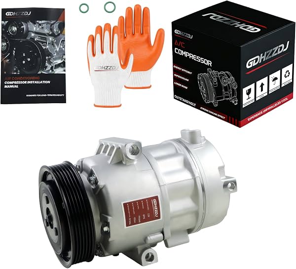 Compresor de A/C con Embrague para 2013-2018 Hyundai Kia Ref. 97701A5800 | Compatible con Hyundai 2013-2018 Elantra, Elantra Coupe GT, para Kia 2014-2018 Forte5 Forte Koup, Compresor de Aire Acondicionado