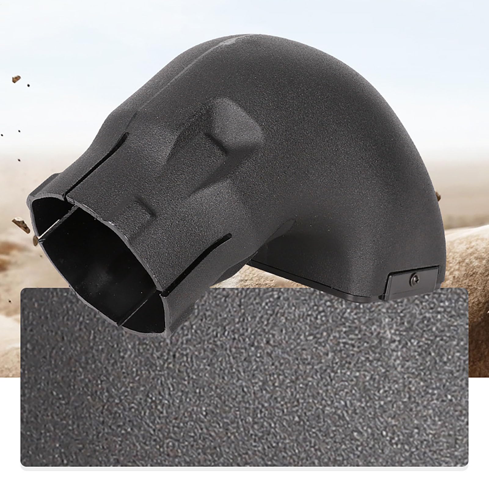 Car Snorkel Start Replacement, Lightweight Resistant Air Intake Top, Off Road Tube Head for 4x4 and Vehicles Whether Upgrading or Replacing an Existing Part