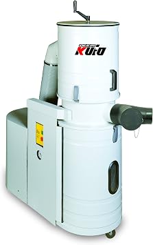 Kufo Seco UFO-DC103 3 HP 1356 CFM 1 Phase 220V Total Enclosed Canister Dust Collector