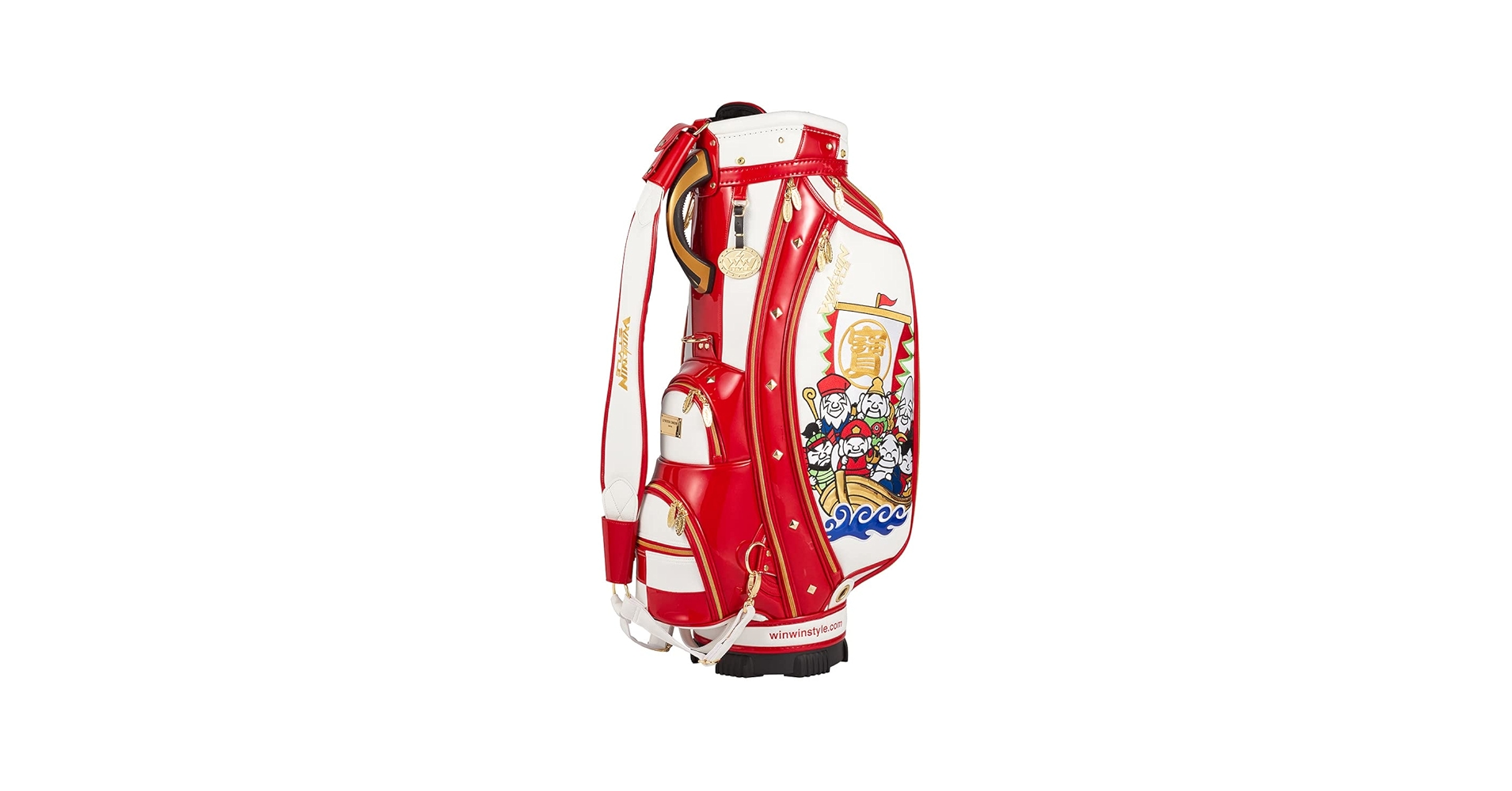 WINWIN STYLE縁起物シリーズで1番人気が「七福神」　キャディバック Amazon | WINWIN STYLE ウィンウィンスタイル 七福神/SEVEN GODs