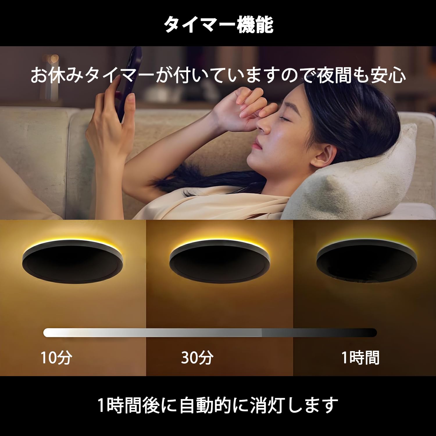 Amazon.co.jp : Xmlolyn シーリングライト LED 6畳 8畳 12段階調光調色
