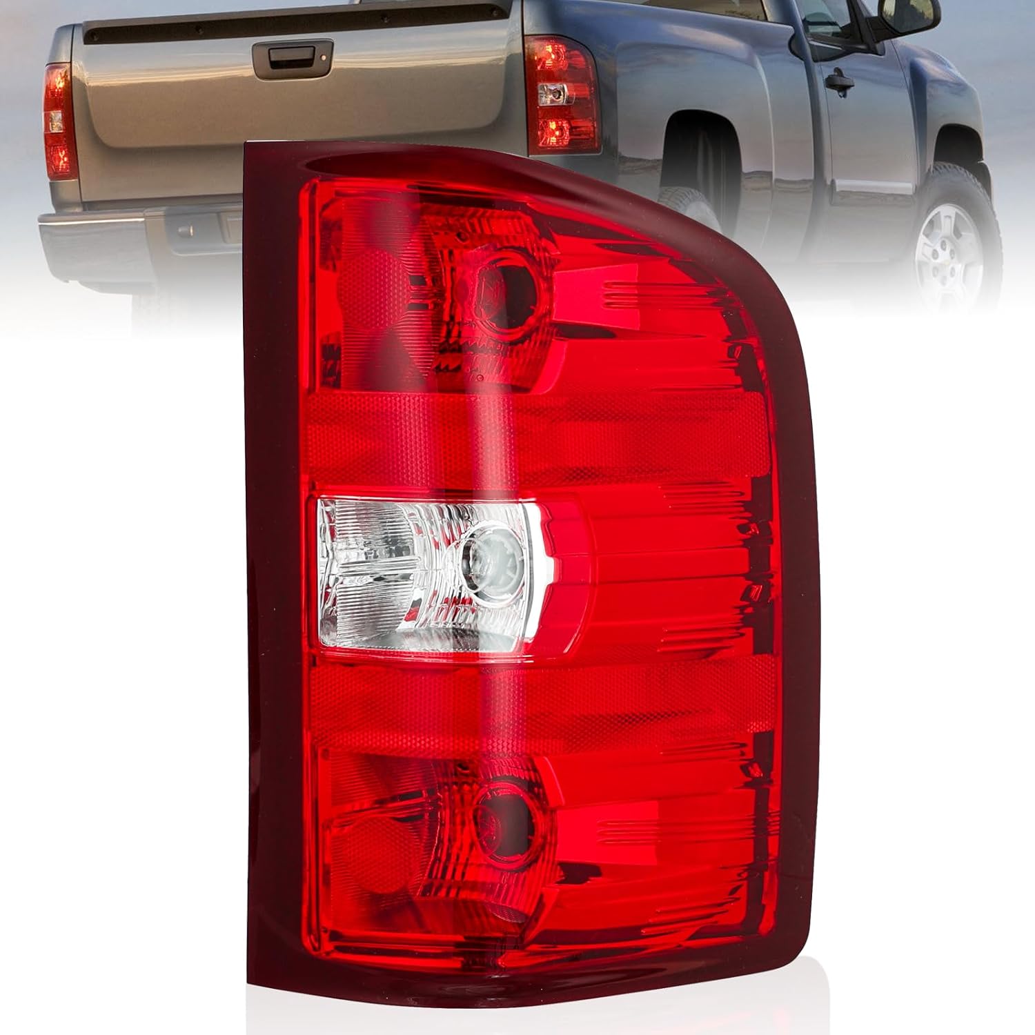 Calcomanías Adhesivas 3D Elevadas Y Fuertes Para Silverado 1500 2500Hd 3500Hd, Color Negro Brillante