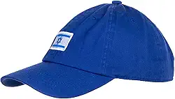 Boné masculino feminino com bandeira da nação do orgulho nacional países do mundo, Bandeira azul real, Tamanho �nica