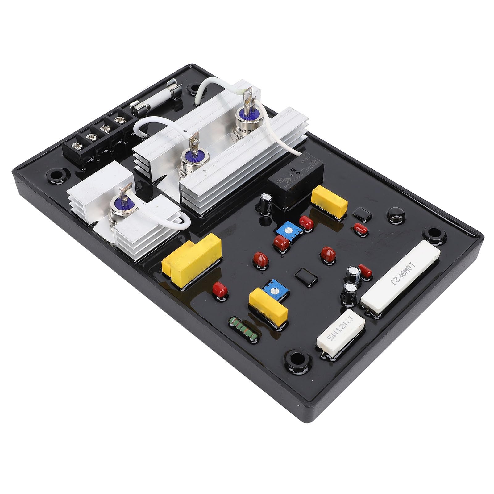 AMONIDA Rectificador Estabilizador de Voltaje Automático, Regulador de Voltaje del Generador, Regulador de Alta Confiabilidad para de Energía, Ideal para Control de de Salida 170-270VAC