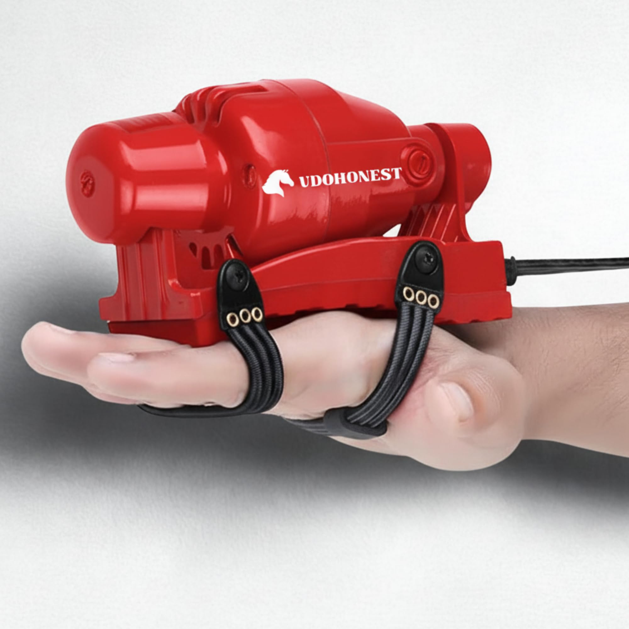 Powerful Double Speed Floating Action for Full Body Massager Corded Electric Powered, Barber Massager Red