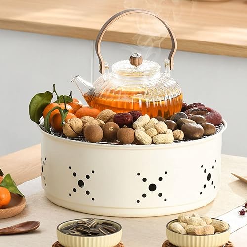 Miniatura 9 de Portable Charcoal Grill Mini BBQ Small Barbecue Grill Stainless Steel Camping Stove with Thick Body for Outdoor Picnics