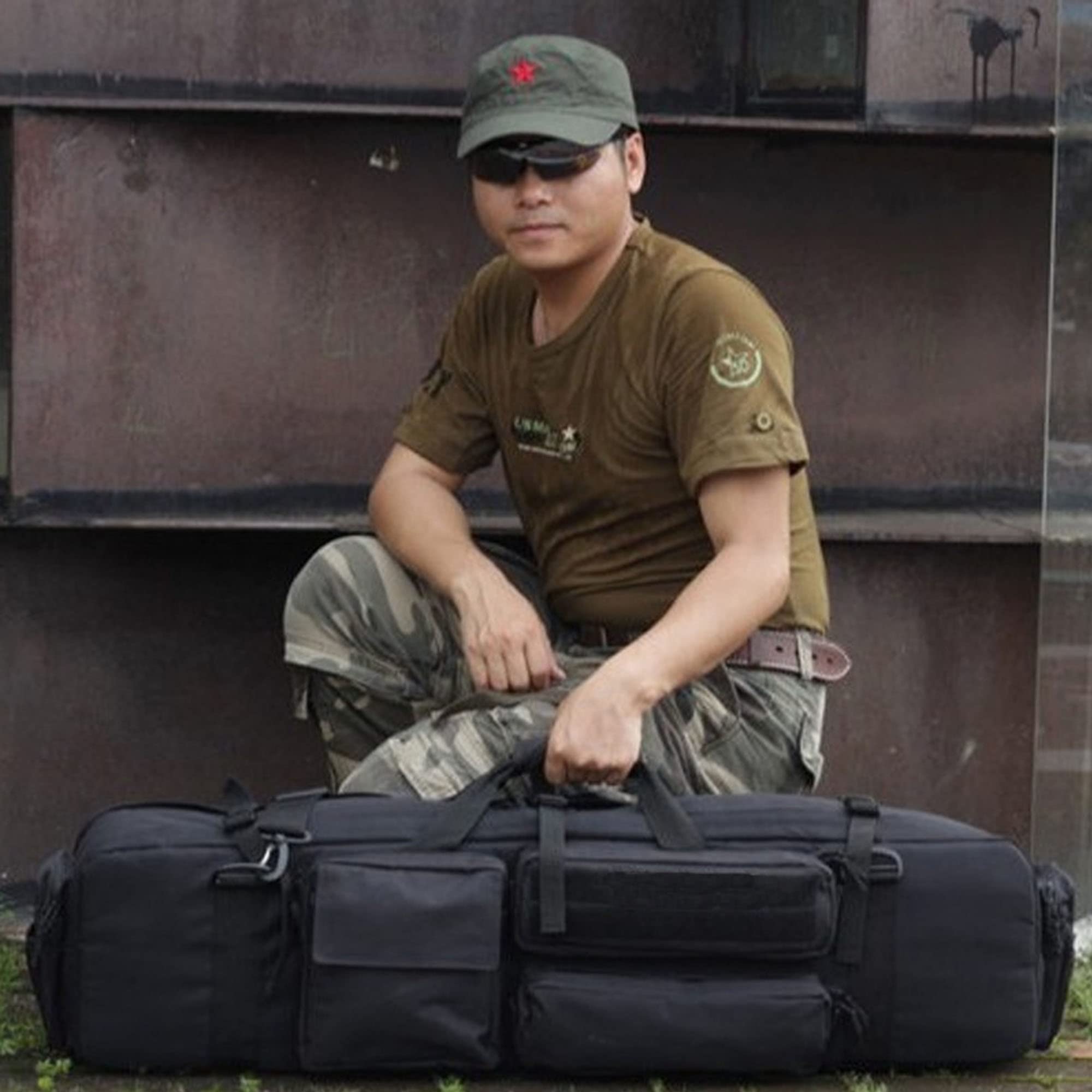 Fucile Borsa Borsa per Armi Custodia per Fucile Ad Aria Compressa Sport Fodero per Fucile da Caccia Custodia Porta Fucili Armi Borsa per Pistola Softair