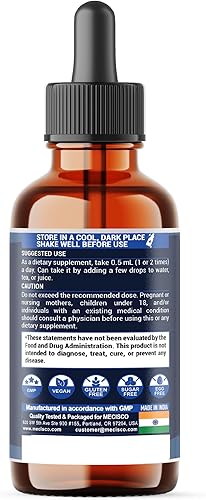 Miniatura 9 de Suplemento de gotas líquidas de hongos 11 en 1 con melena de leones Ashwagandha cola de pavo Cordyceps Reishi Chaga Shitake Maitake, Agaricus,