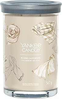 Signature Scented | Warm Cashmere Large Tumbler with Double Wicks | Soy ...