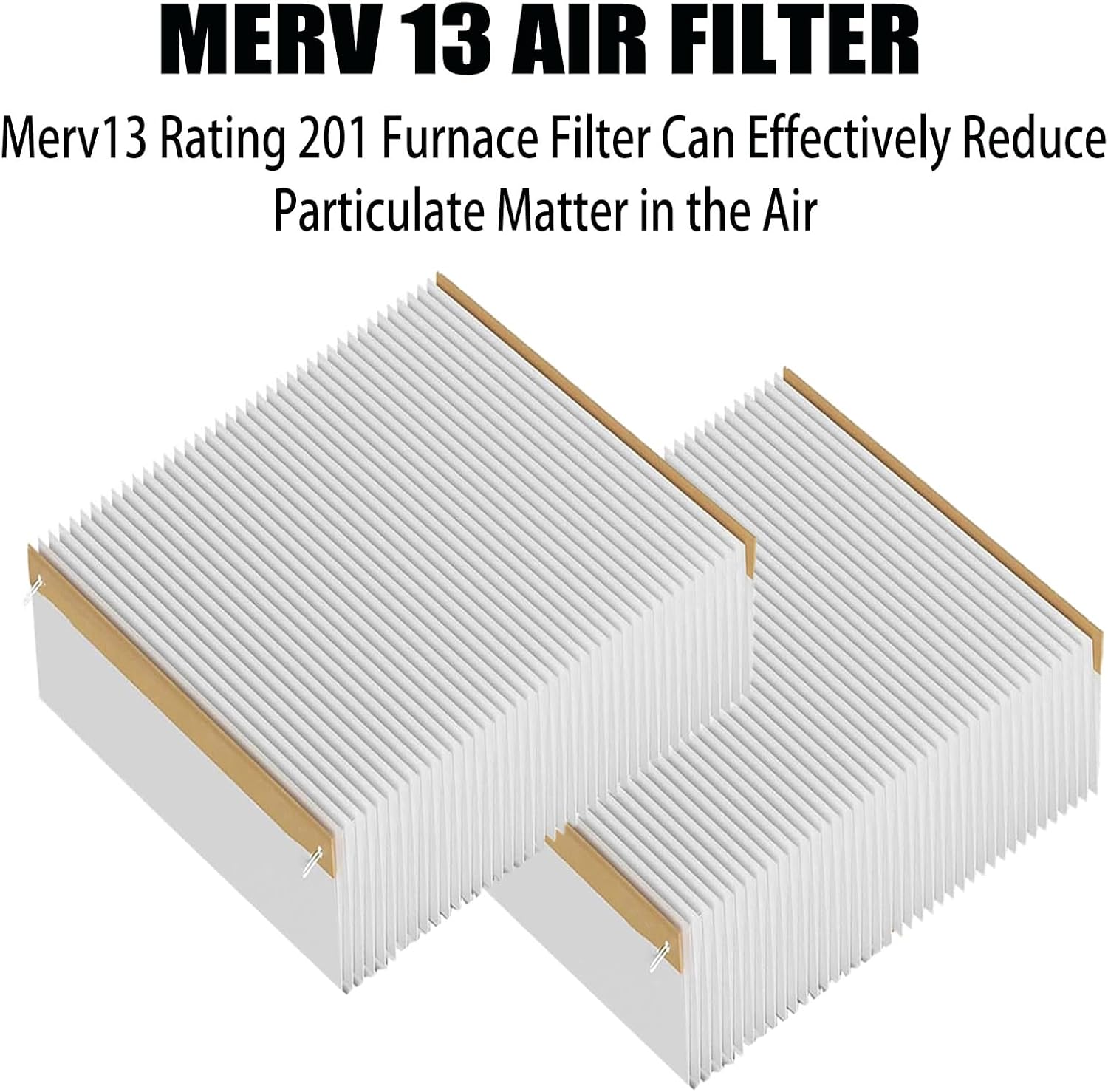 201 Furnace Filter Replacement for Aprilaire 2200 2250 or Space-Gard 2200 and Lennox PMAC-20C X0445 Air Cleaner Purifier, MERV-13 Air Filter, Part # 201 (2 Pack)