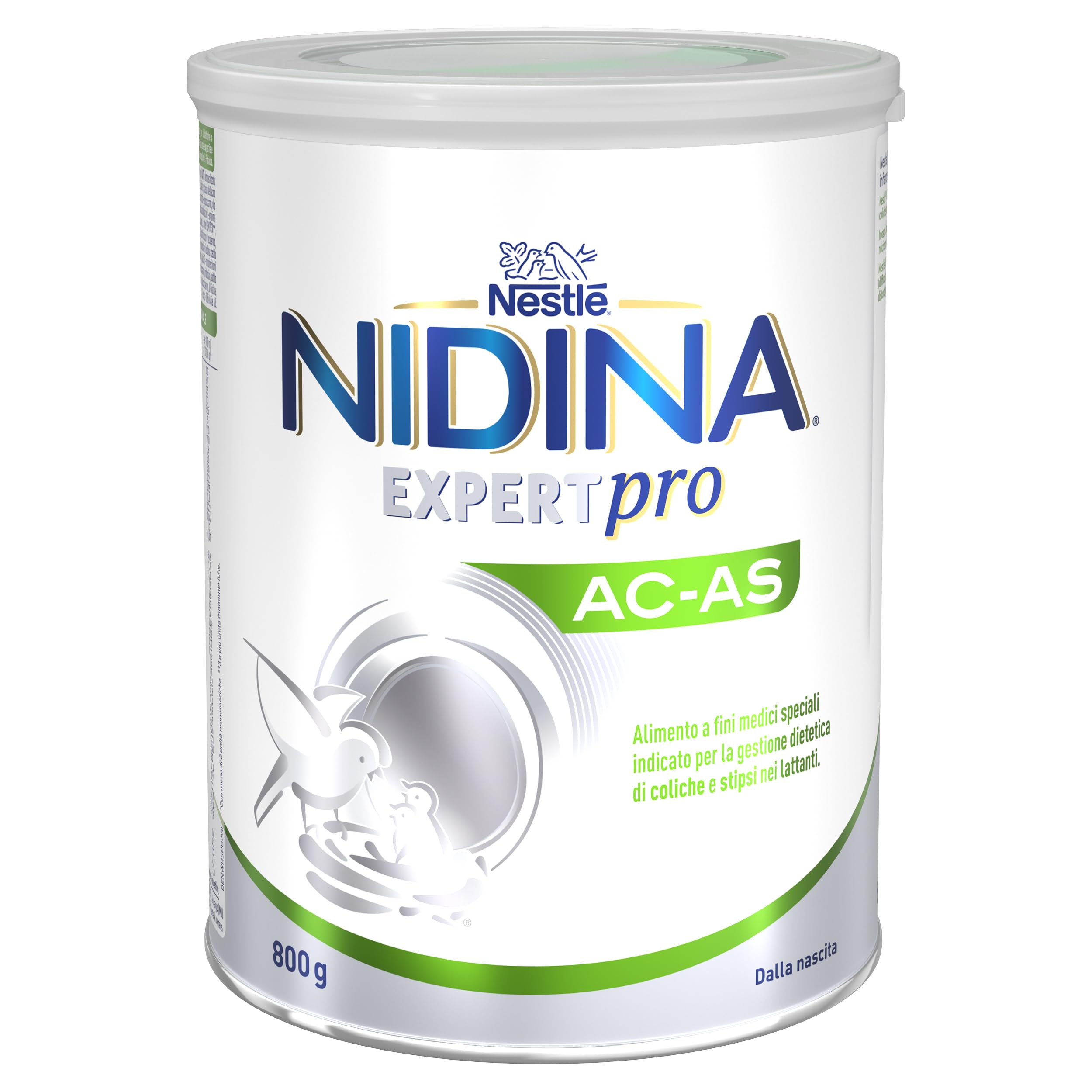 NIDINA EXPERT PRO AC-AS Alimento a fini medici speciali in polvere, Latta 800g