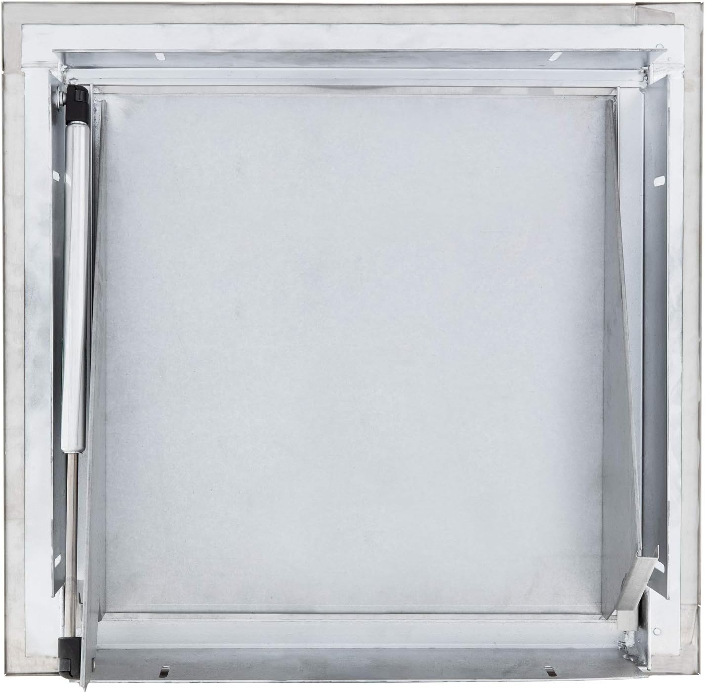 Midland Style ADA Compliant Stainless Steel Trash Chute Door - 24"(W) X 24"(H) by Oswald Supply